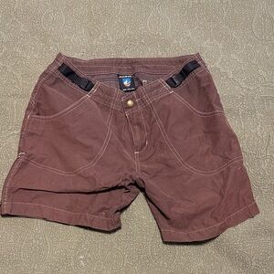 Kuhl Women's Cargo Shorts in Brown